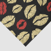 Black Red Gold Lips Birthday 薄葉紙 (詳細)