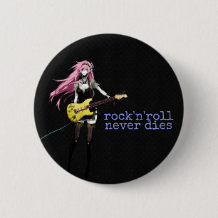 Black Rock ‘n Roll Button  缶バッジ