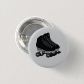 Black Rollerskates Button 缶バッジ (正面&裏面)