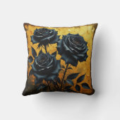 Black Roses クッション (裏面)