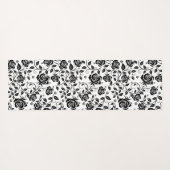 Black Roses ヨガマット (裏面(横))