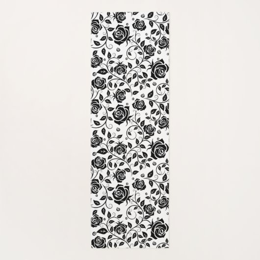 Black Roses ヨガマット (裏面)