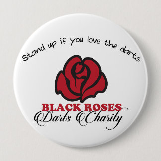 Black Roses Darts Charity Button 缶バッジ