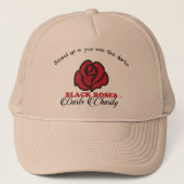Black Roses Darts Charity Cap キャップ (正面)