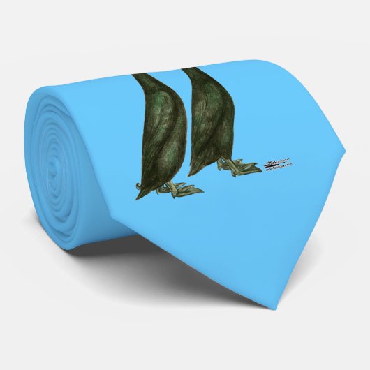 Black Runner Ducks ネクタイ (ロール)