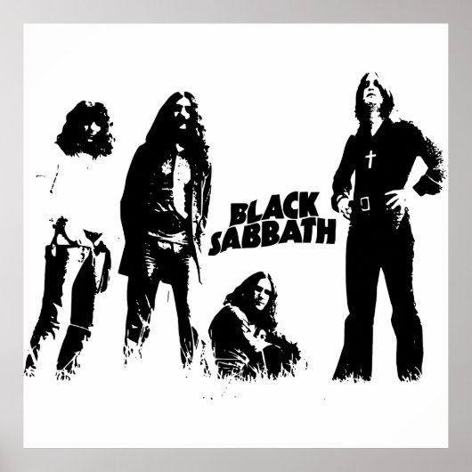 Black Sabbath Group ポスター (正面)