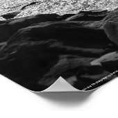 Black sand beach, Reynisfjara - Iceland ポスター (角)