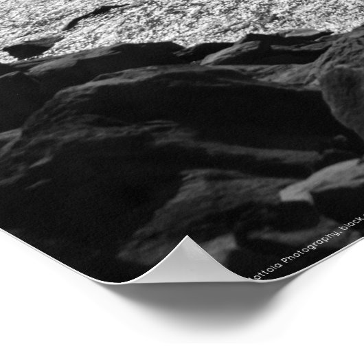 Black sand beach, Reynisfjara - Iceland ポスター (角)