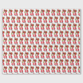 BLACK SANTA  ラッピングペーパー (フラット)