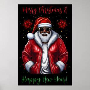Black Santa、Big nick energy、いけなSanta Claus ポスター