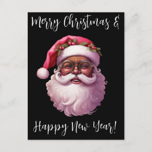 Black Santa、Big nick energy、いけなSanta Claus ポストカード