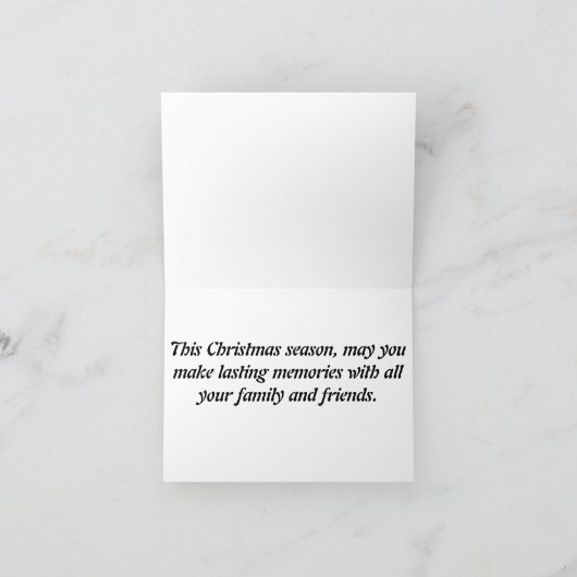 Black Santa LIVE! シーズンカード (内部)