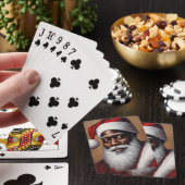 Black Santa Playing Cards | Poker, Spades Cards トランプ (インサイチュ)