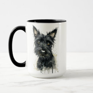 Black Scottish Terrier Mug マグカップ