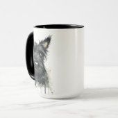 Black Scottish Terrier Mug マグカップ (正面左)