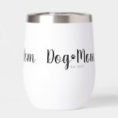 Black Script Established Dog Mom  (背面)