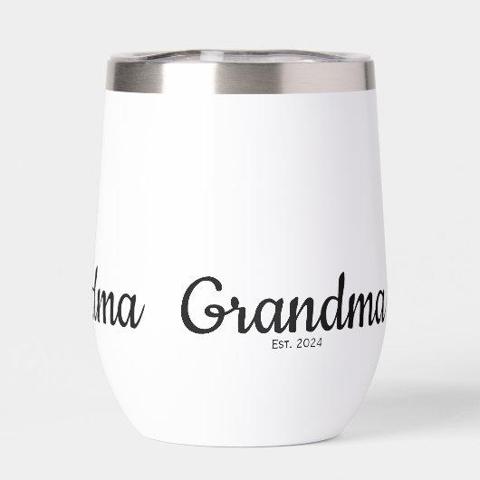 Black Script Established Grandma (背面)