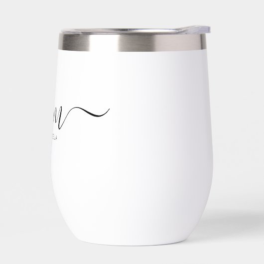 Black Script Kids Names Mom (左面)