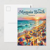 Black Sea Coast (Mamaia) Romania ポストカード (正面/裏面)