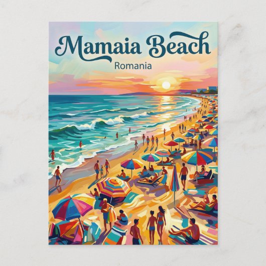 Black Sea Coast (Mamaia) Romania ポストカード (正面)