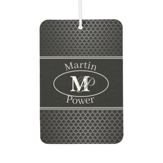black Set of Car Mats カーエアーフレッシュナー (正面)