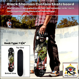 Black Shaman Custom Skateboard スケートボード