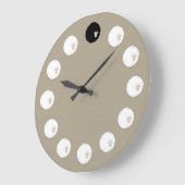 Black sheep ラージ壁時計 (傾斜)