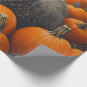 Black Sheep Autumn Pumpkin Patch Decoupage ラッピングペーパー (角)