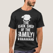 Black Sheep Family I m Baaaaad Toy Tシャツ (正面)