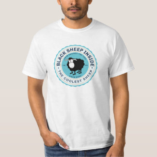 Black Sheep Inside - 潮流に抗う Tシャツ