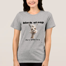 Black Sheep Llama  Tri-Blend Shirt トライブレンドＴシャツ