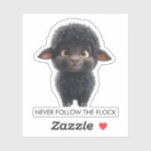 Black Sheep Never Follows The Flock シール (シート)