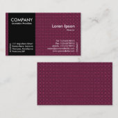 Black SideBand – クリムゾンファブリックのテクスチャ 名刺 (正面/裏面)