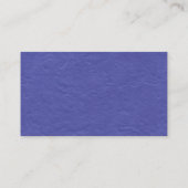 Black SideBand – 青い紙テクスチャ 名刺 (裏面)