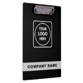 Black Silver Logo Template clipboard クリップボード (右)