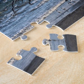 Black Skimmers Take Off on Cape Canaveral Beach ジグソーパズル (側面)