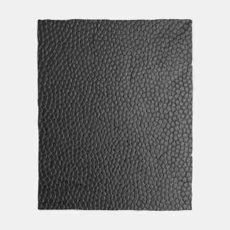 Black skin skin texture skin フリースブランケット