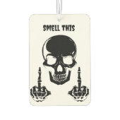 Black Skull カーエアーフレッシュナー (裏面)