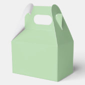 Black Skull green gable favor boxes medium フェイバーボックス (裏面)
