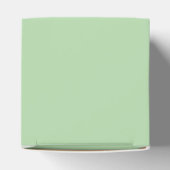 Black Skull green square favor boxes フェイバーボックス (上部)