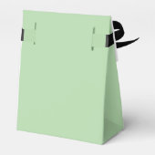 Black Skull green tent favor boxes small フェイバーボックス (裏面サイド)