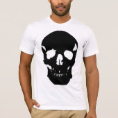 Black skull tシャツ (正面)
