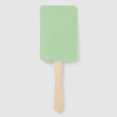 Black Skull Trick Treat green rectangle hand fans ハンドファン (裏面)