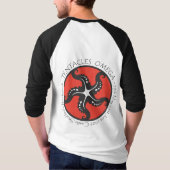 Black_sleeve Tentacon Tシャツ (裏面)