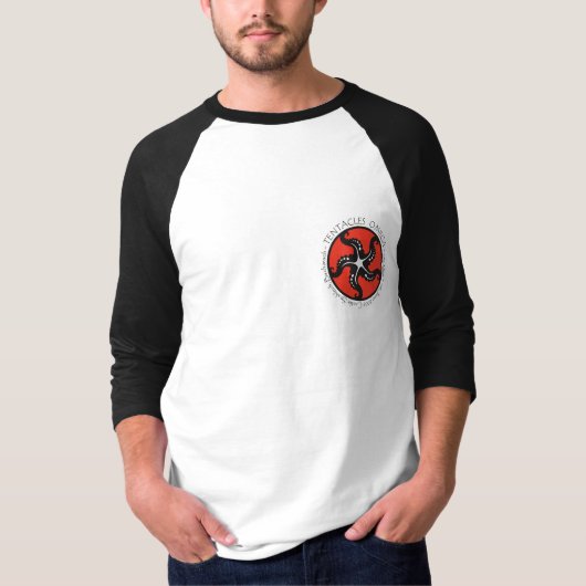 Black_sleeve Tentacon Tシャツ (正面)