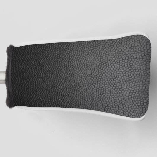 Black Snakeskin  ゴルフヘッドカバー (正面)