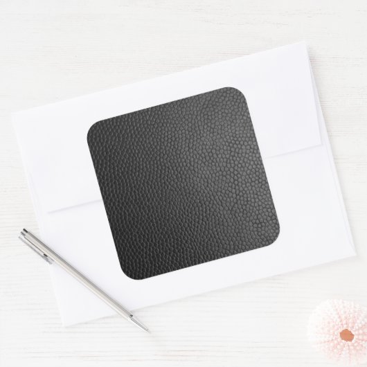 Black Snakeskin  スクエアシール (封筒)