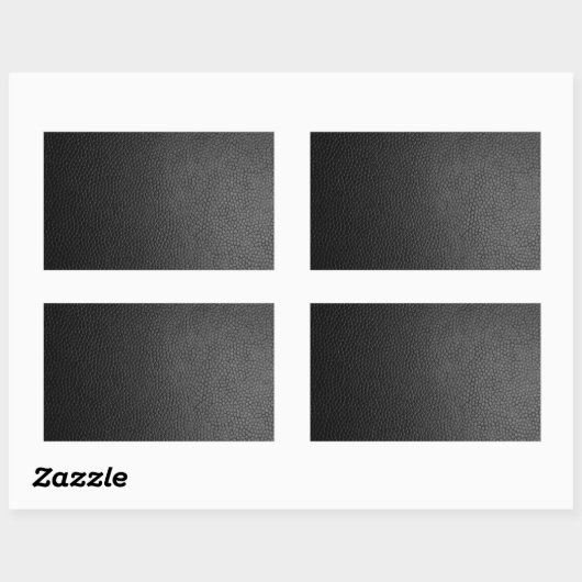 Black Snakeskin  長方形シール (シート)