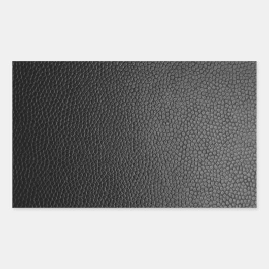 Black Snakeskin  長方形シール (正面)