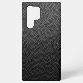 Black Snakeskin Samsung Galaxy S22 Ultraケース